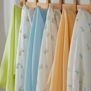 Bamboo Cotton Muslin Squares - 3 Pack