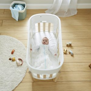 SBROUT® 5-in-1 Multifunctional Baby Cot Bundle (worth $1,622)