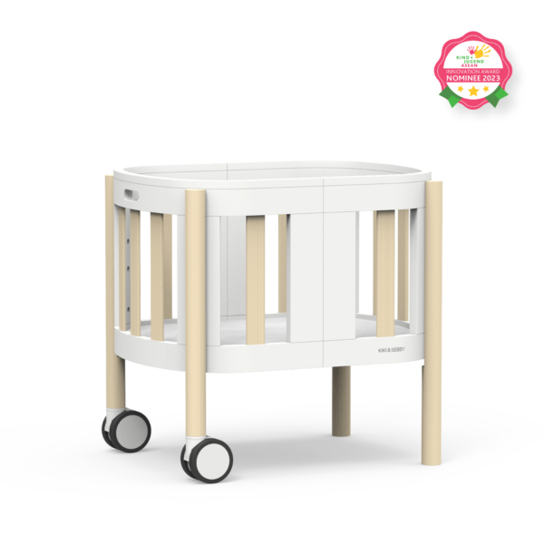 SBROUT® 4-in-1 Multifunctional Baby Crib Bundle (worth $1,124) - Image 6